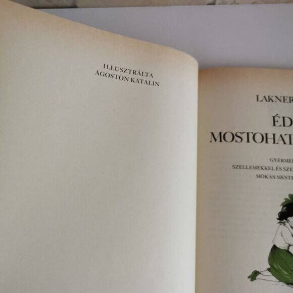1989 Hungarian Kids Book Artúr Lakner Gorgeous Illustrations Agoston Katalin - Picture 5 of 10